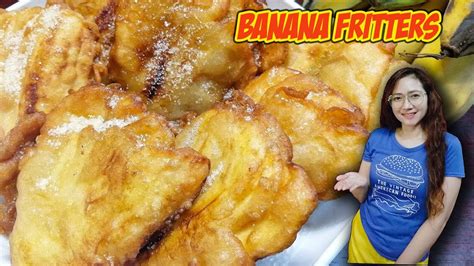 Maruyang Saging or Banana Fritters .